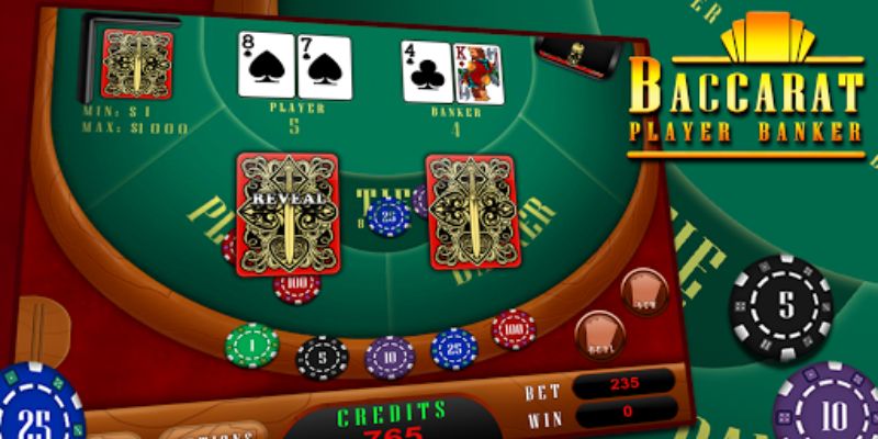 Baccarat là tựa game có tính may rủi cao